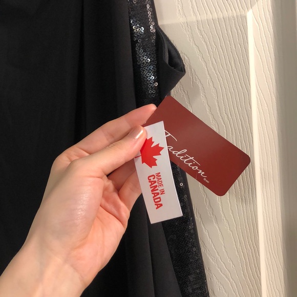 🌸Vintage black sequin dress - Picture 11 of 11